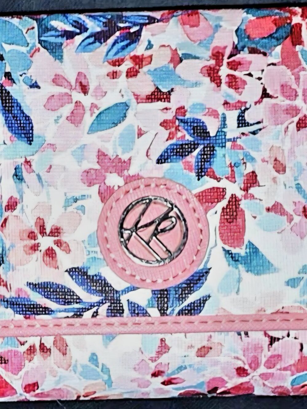 Kim Rogers Tri-fold Floral Clutch Wallet